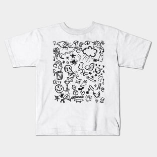 Everyone Know Doodles Over The Next Kids T-Shirt